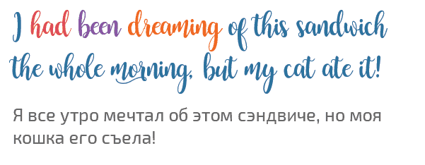 пример past perfect continuous