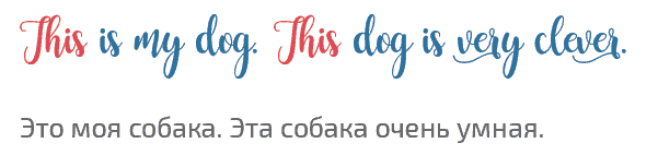 указательные местоимения в английском языке