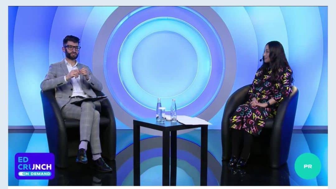 Евгения Истомина на конференции edCrunch