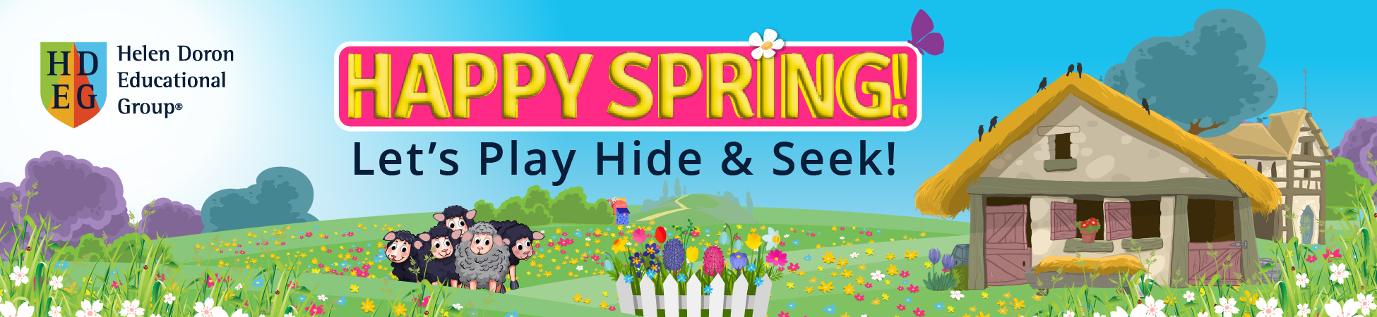 Игра в прятки с героями курсов Helen Doron