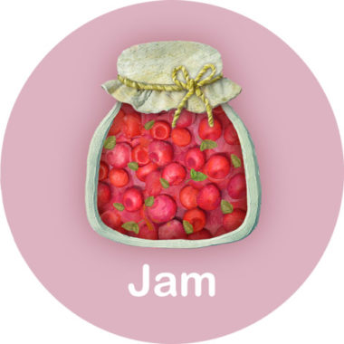 детский рисунок варенье