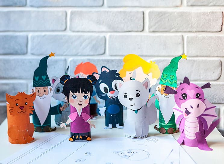 Материалы для скачивания и печати для игр и занятий от Helen Doron English