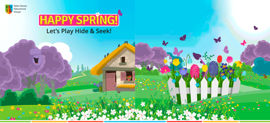 Весенняя игра с героями курсов школы Helen Doron