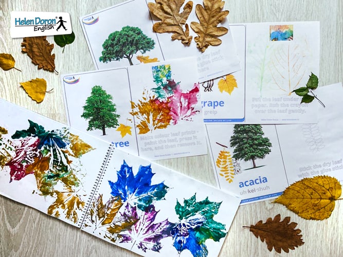 Осенние материалы для творчества детей