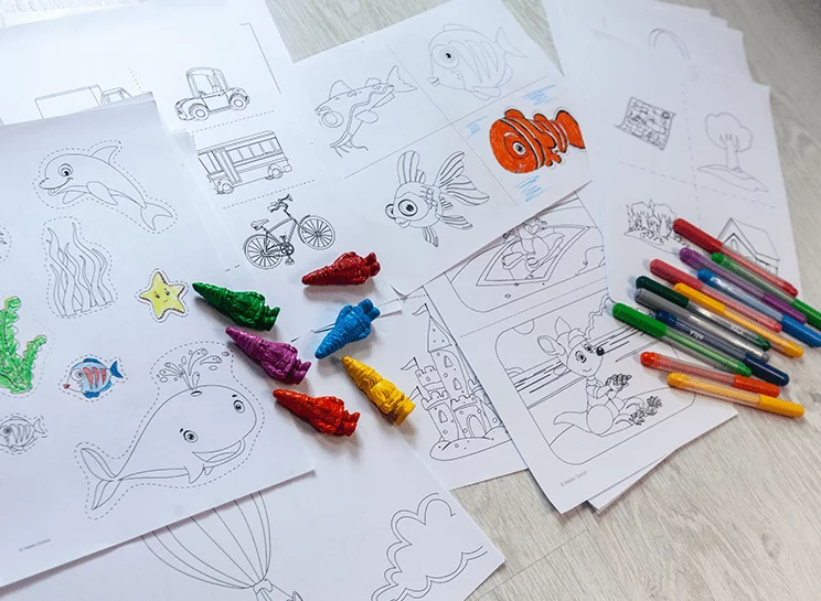 Набор для раскрашивания Helen Doron Summer